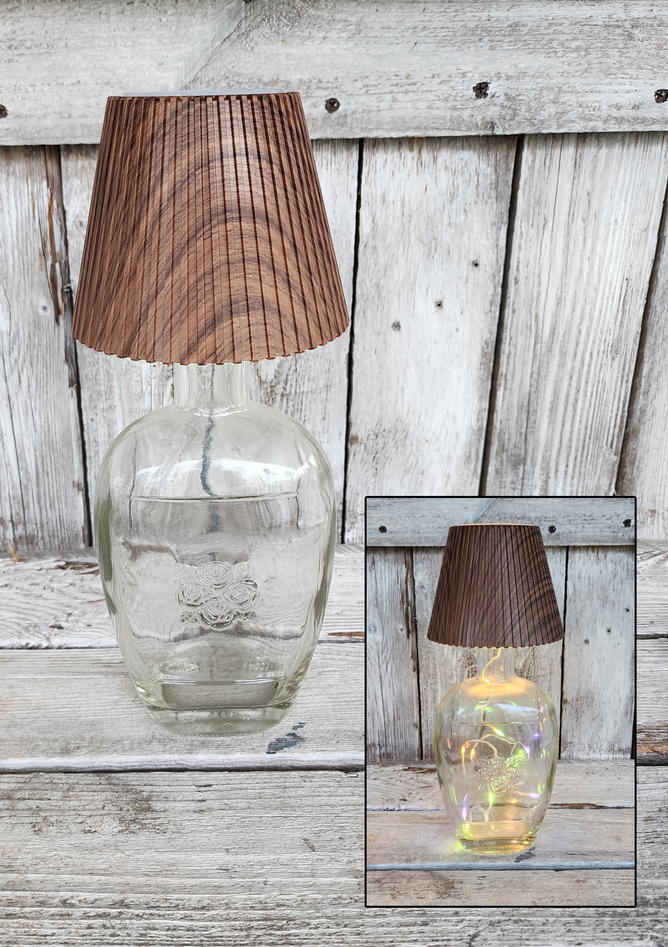 four roses bourbon lamp