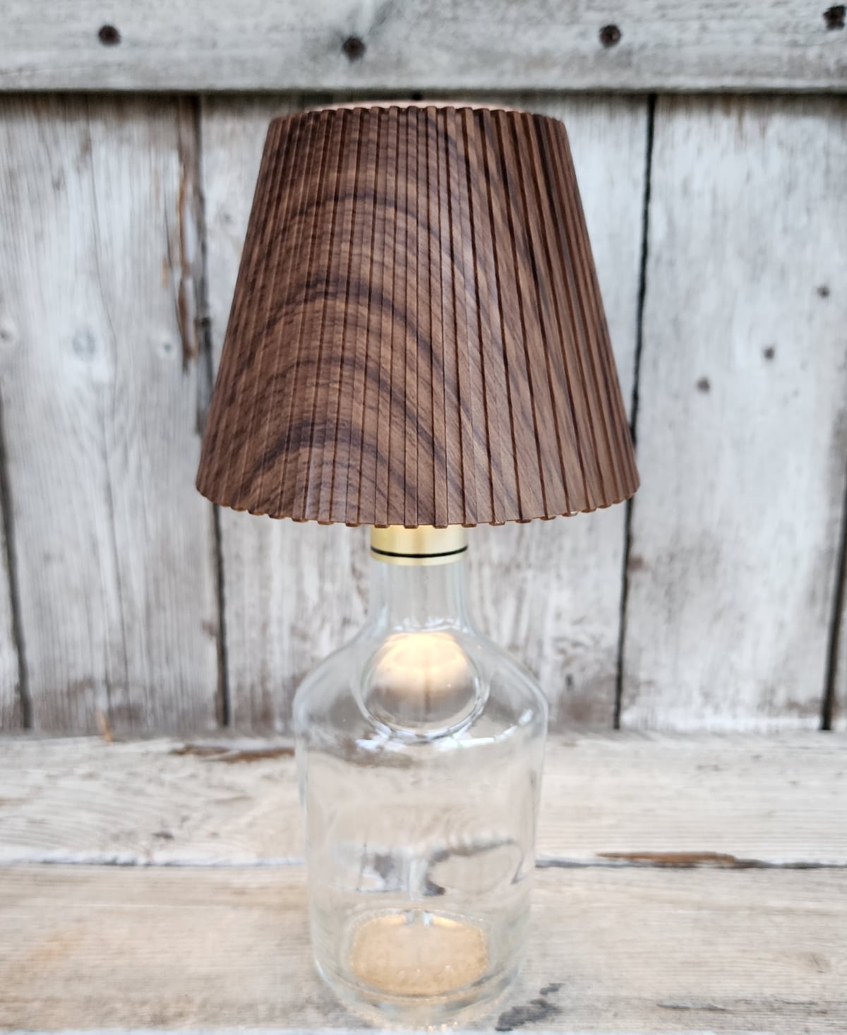 hennessy cognac bottle lamp