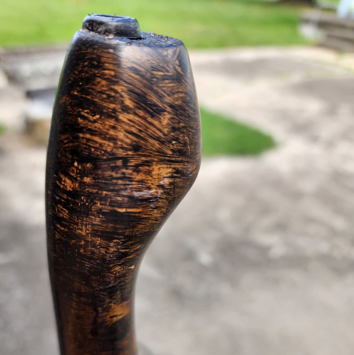 ugly first coat of black paint