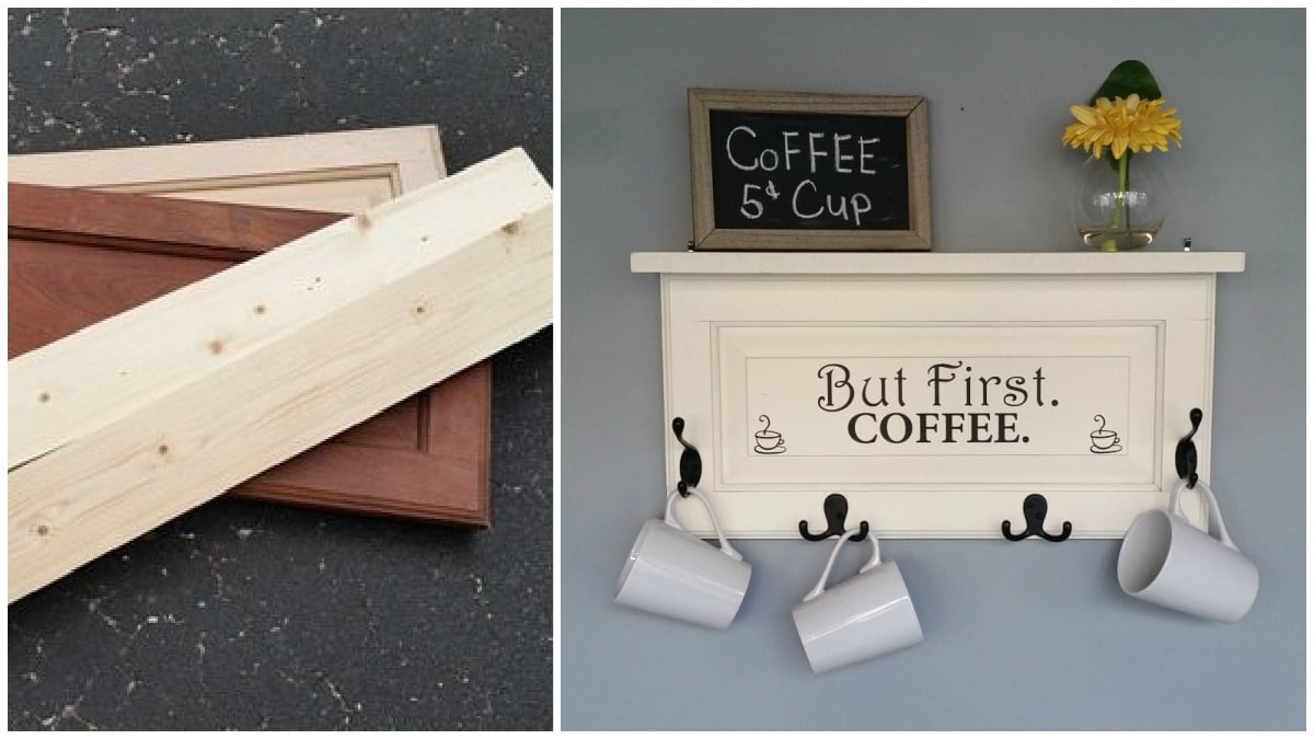 easy repurposed cabinet door projects