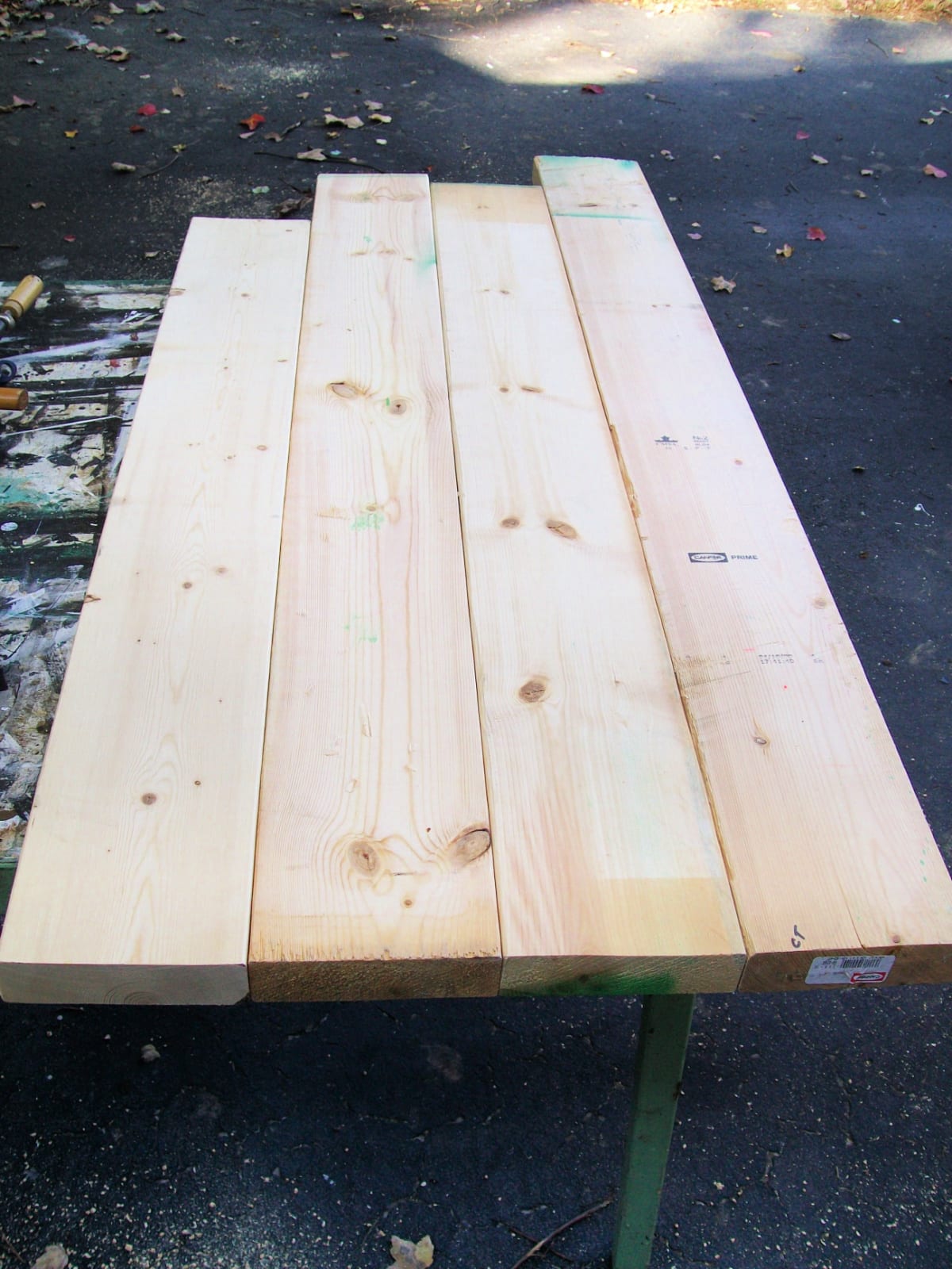 four boards connected