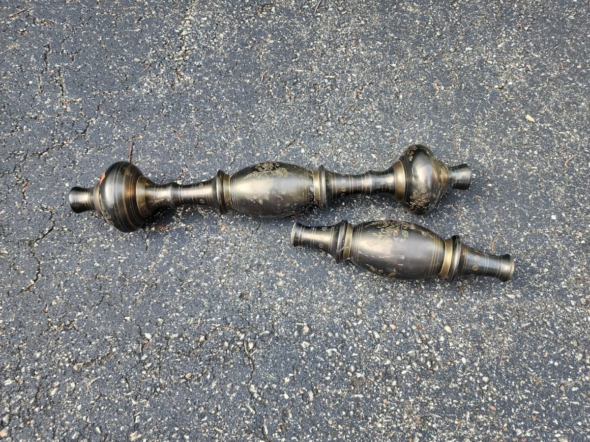 leftover floor lamp pieces