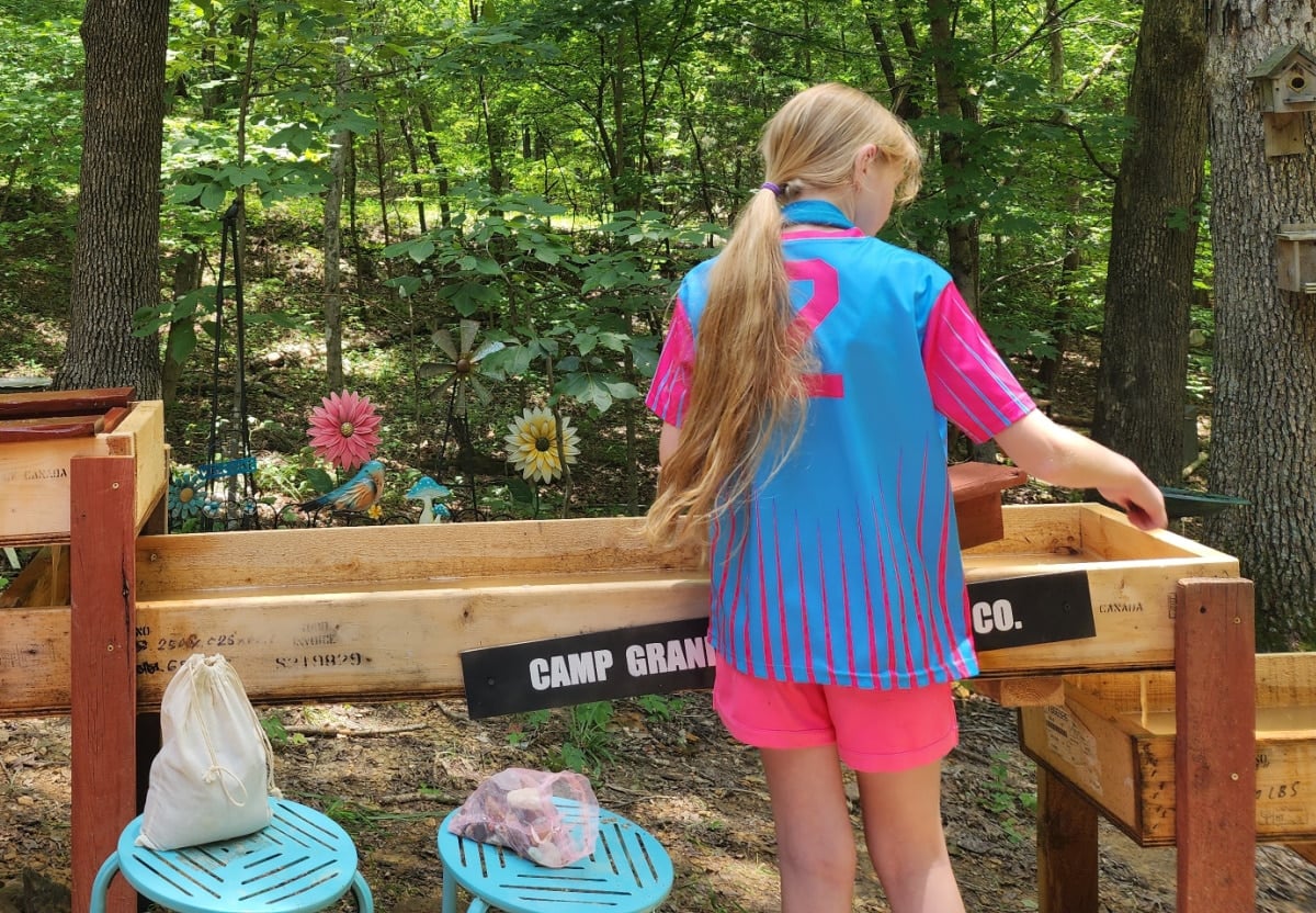 diy backyard gem mining experience