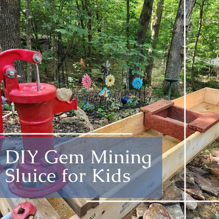 DIY Gem Mining Sluice