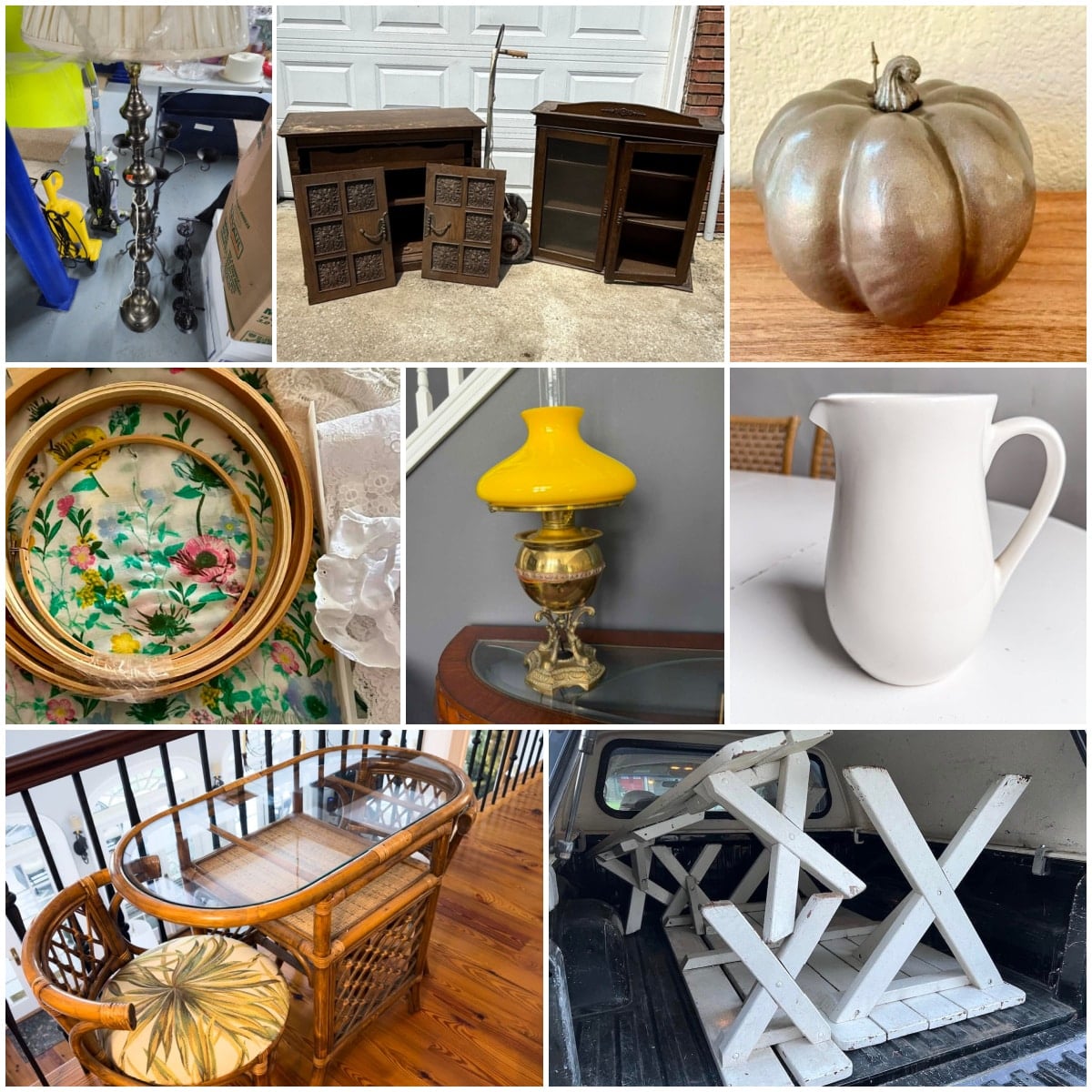 thrift store decor projects