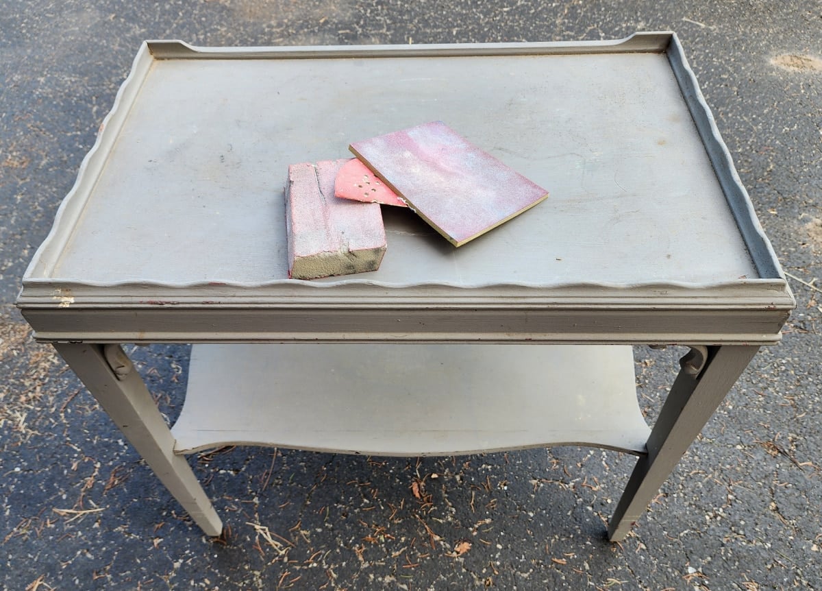 sand finish smooth