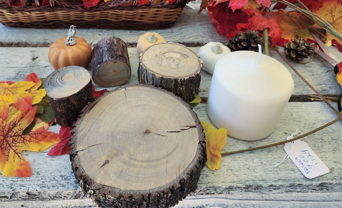 diy wood slices